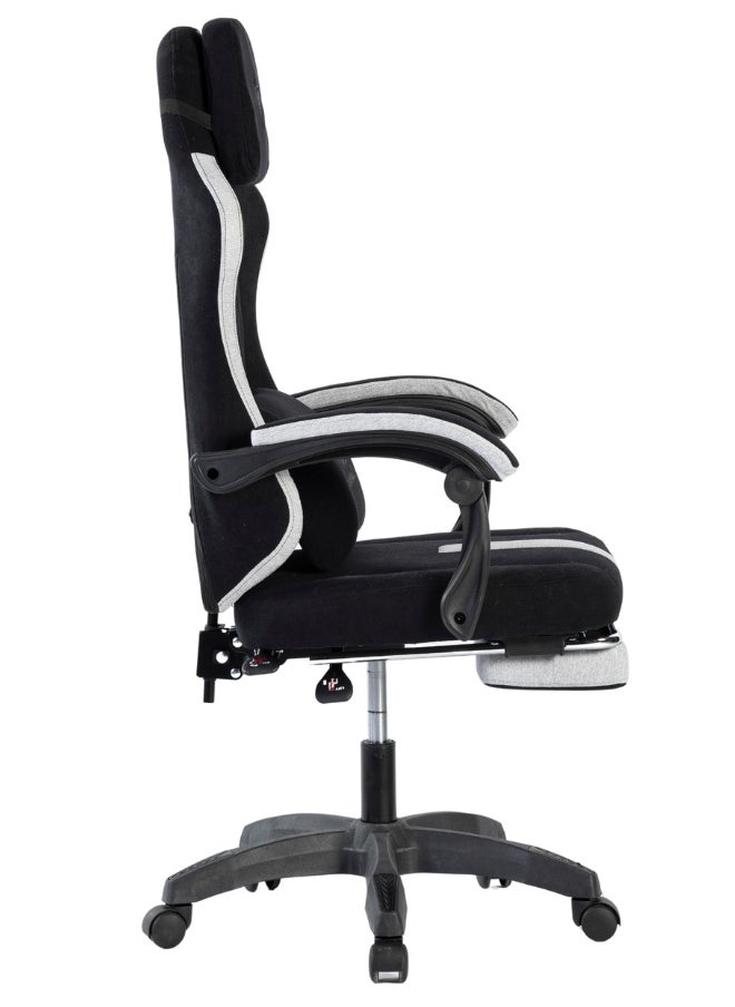 DEADSKULL Elite Gaming Chair  High-Back Comfort with Retractable Footrest & Ergonomic Support | Designed for eSports & Office Excellence DSS187  - Image 5