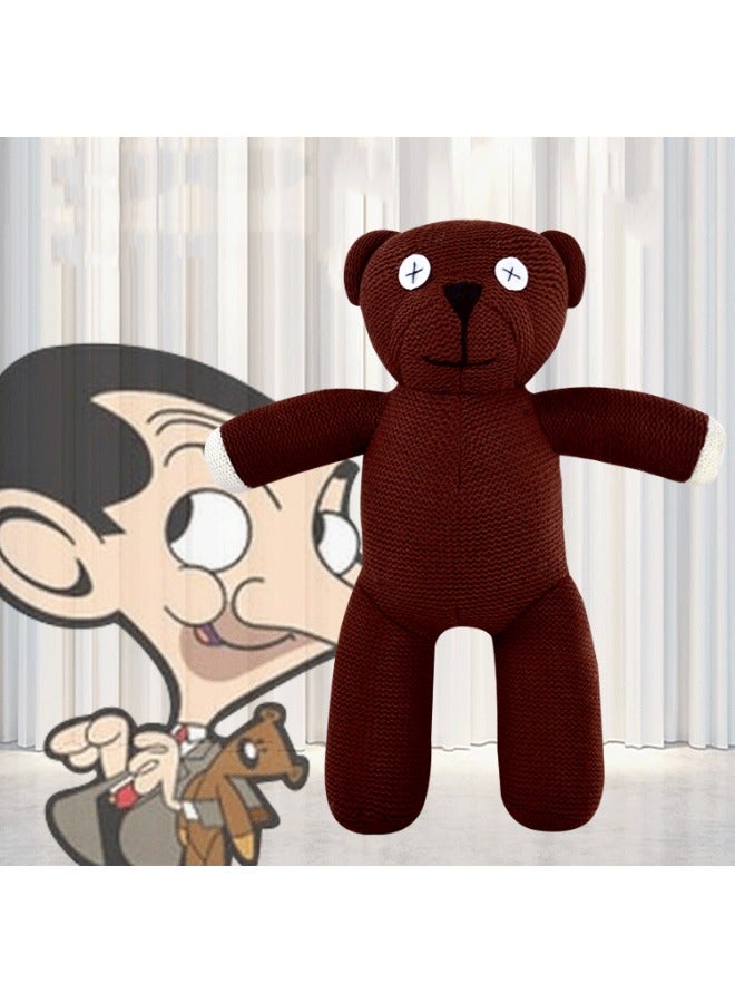 Mr. Bean Stuffed Toy Teddy Bear Doll, Premium Plush Doll Toys, Adorable Realistic Detailing Compact Lightweight 25cm - Image 4