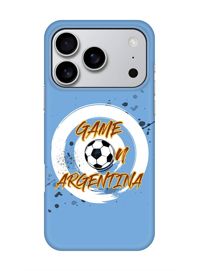 Stylizedd For iPhone 17 Pro,Case, [Compatible with MagSafe] Magnetic cover Slim fit Protection Matte, - Game on Argentina