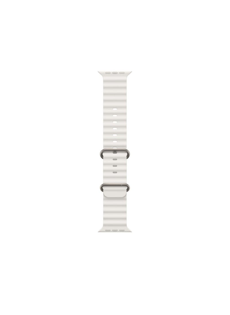 Generic - Ocean Silicon Rubber Strap For Apple Watch Ultra 49mm 45mm 44mm And 42mm - Image 1