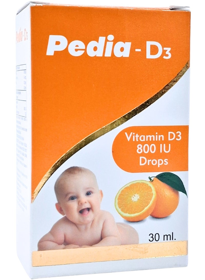 Pedia-D3 Vitamin 800 Iu Drops 30Ml