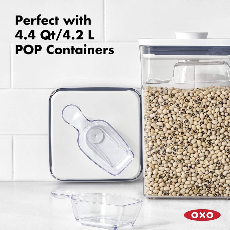 OXO Practical experience crafted Good Grips POP Container Accessories 3-Piece Scoop Set Market need oriented construction - Image 4