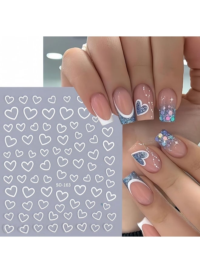 Modern nail stickers - 3D for an attractive look in the nail basin - High quality sticker compatible with nail polish and gel. - Image 1