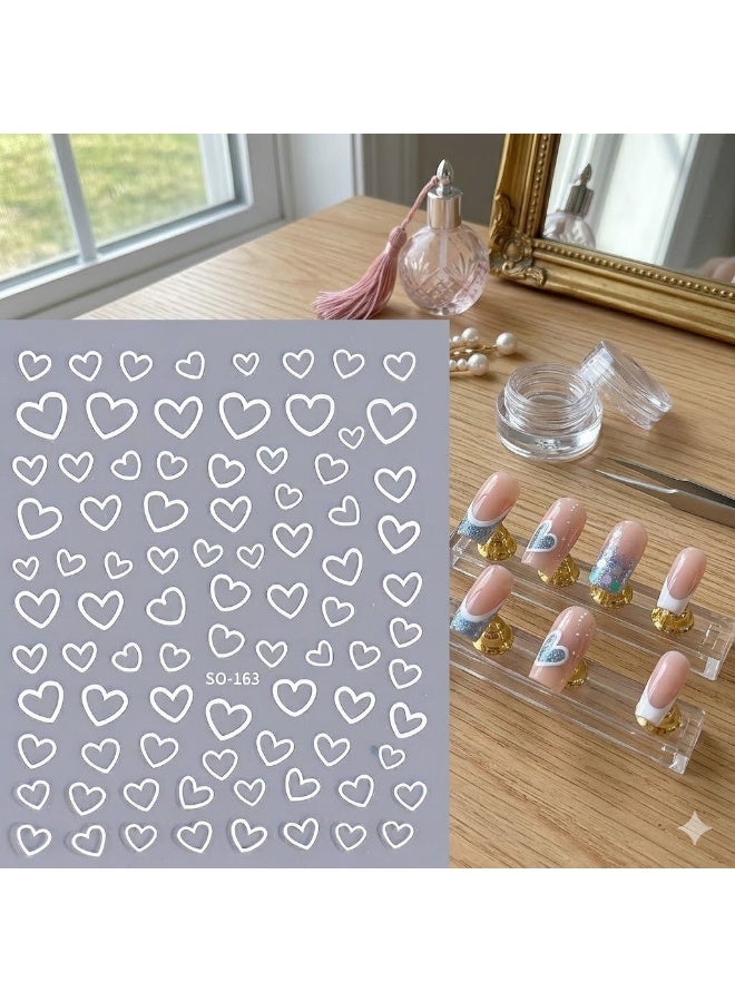 Modern nail stickers - 3D for an attractive look in the nail basin - High quality sticker compatible with nail polish and gel. - Image 2