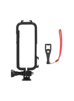 Generic Suitable For Insta360 One X3 Protection Frame X3 Panoramic Motion Camera Plastic Protection Frame Rabbit Cage-Color:Double Cold Boot Mouth  - Image 1