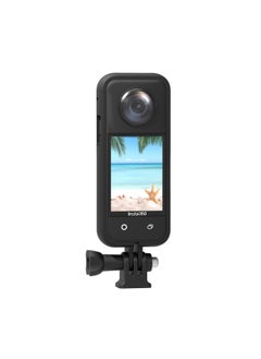 Generic Suitable For Insta360 One X3 Protection Frame X3 Panoramic Motion Camera Plastic Protection Frame Rabbit Cage-Color:Double Cold Boot Mouth  - Image 4