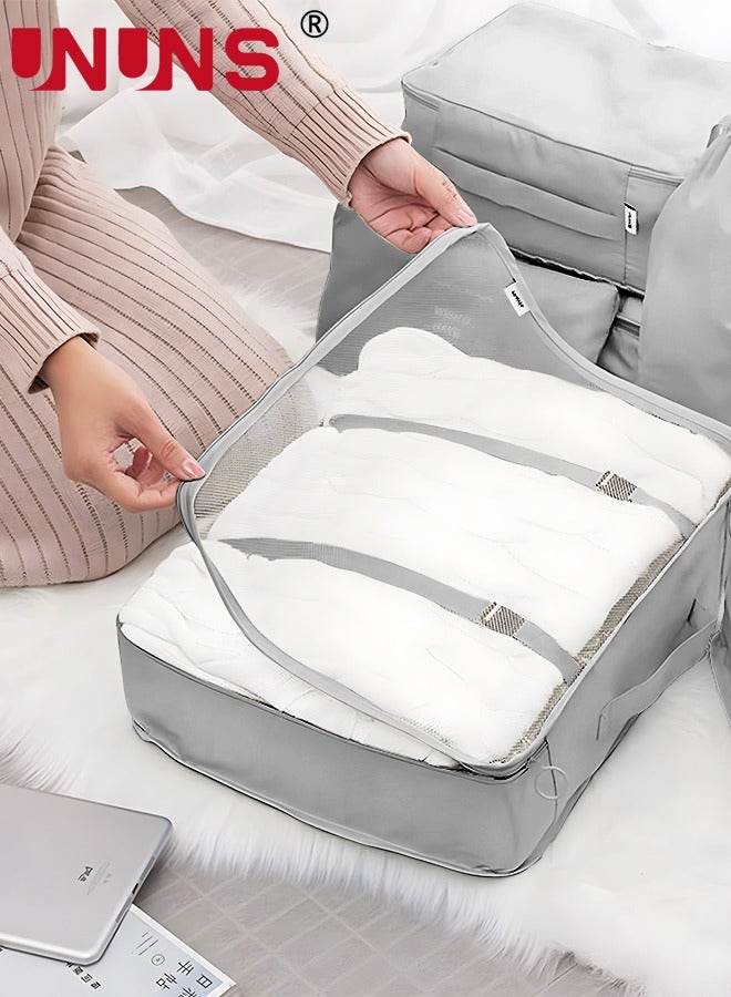 UNUNS Travel Organizer,8 Pcs Luggage Organizer Packing Cubes Set For Travel Bag Luggage,Travel Essential Bag For Clothes Shoes Cosmetics Toiletries - Image 5