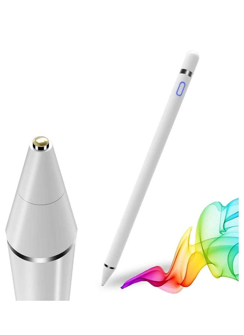 MOCOM - Digital Stylus Pen For All Android Tablets and iPhones, iPad and Phones White - Image 1