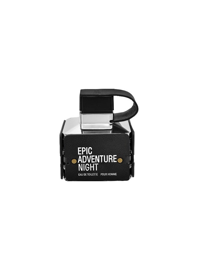 Emper Epic Adventure Night EDP Spicy Woody Long Lasting Men 100ml - Image 4