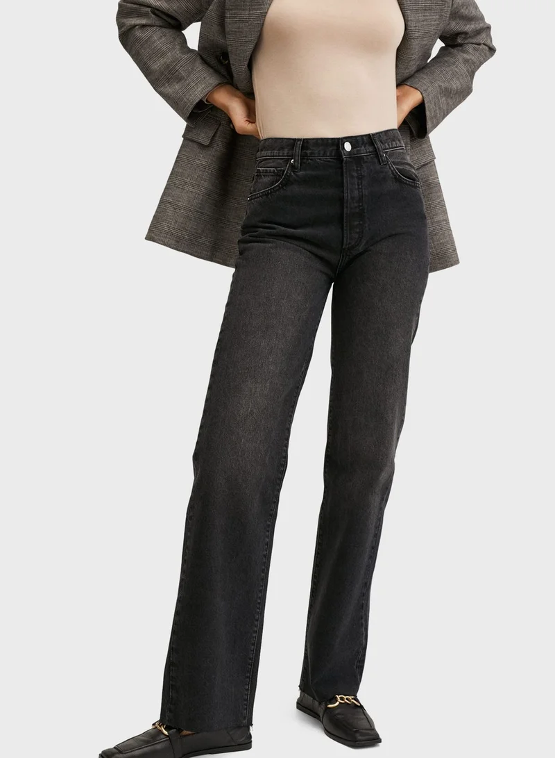 MANGO High Waist Jeans