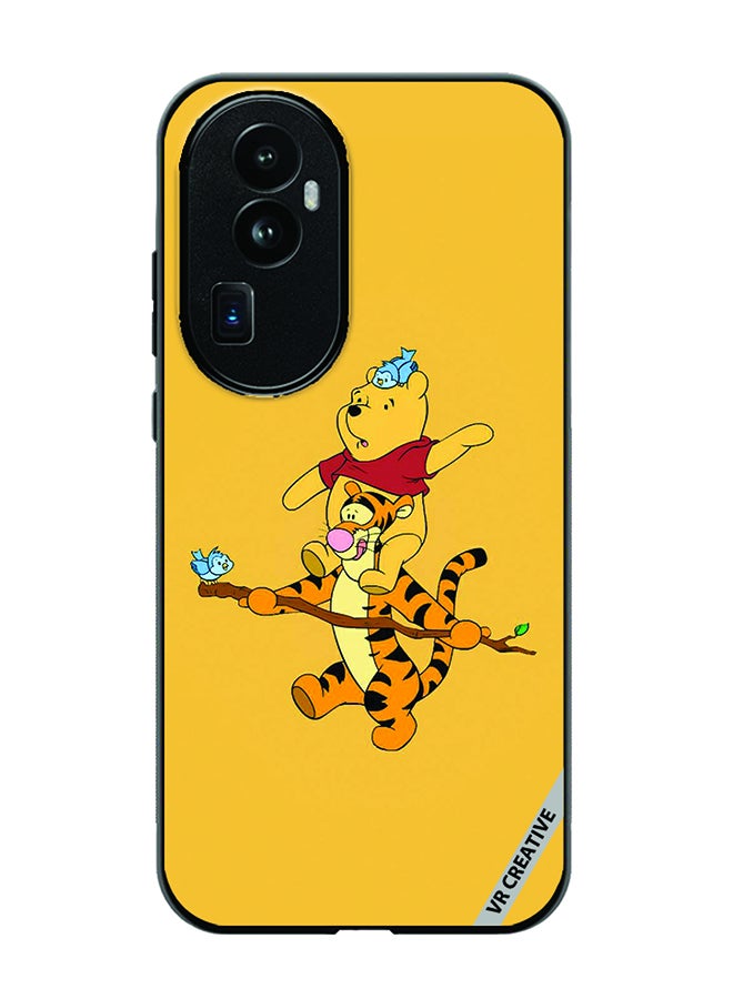 VR CREATIVE Protective Case Cover For Oppo Reno 10 Pro Plus Pooh Design Multicolour - Image 1