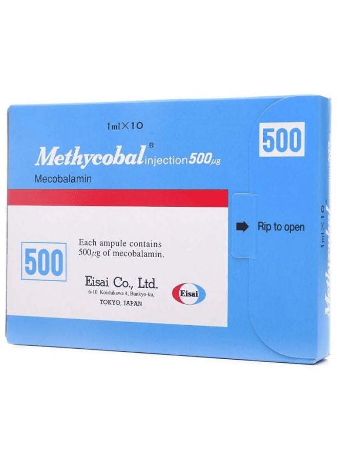 METHYCOBAL 500 Mg 10 Ampouls