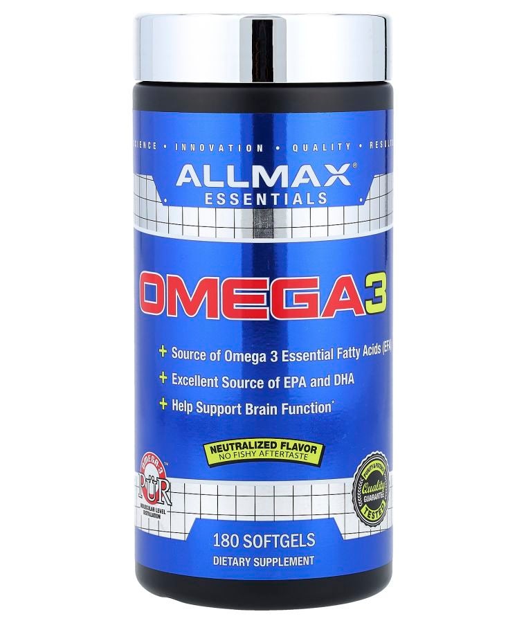 Allmax Essentials Omega-3 180 Softgels