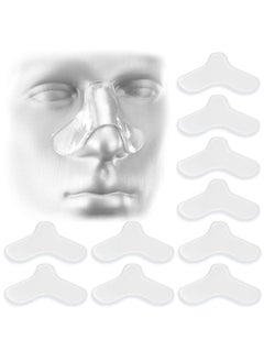Nasal Pads for CPAP Mask - CPAP Nose Pads - CPAP Supplies for CPAP Machine - Sleep Apnea Mask Comfort Pad - Custom Design & Can Be Trimmed to Size - CPAP Cushions for Most Masks(10 Pack)