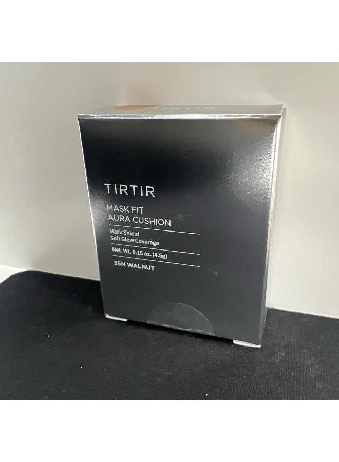 Tirtir Mask Fit Aura Cushion Mini Foundation - 35N Walnut