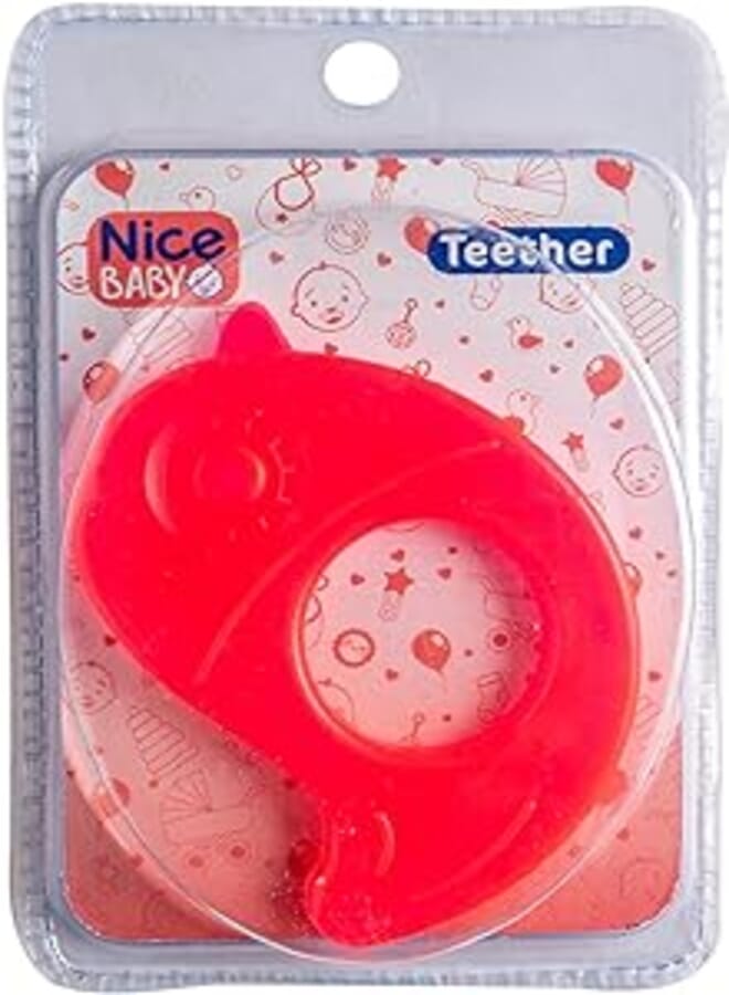 Nice Baby Teether Bird Rose