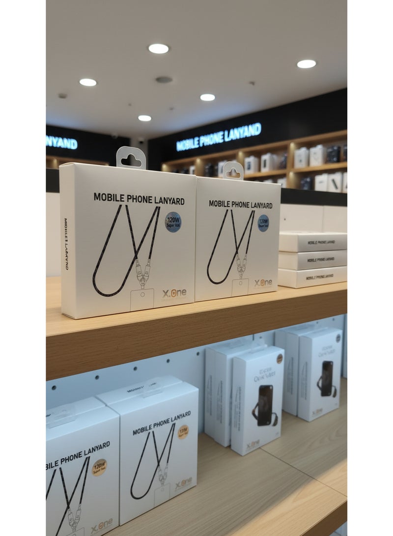 كابل USB-C إلى USB-C PD 120 واط، متعدد الوظائف, 1.2 متر - Image 2