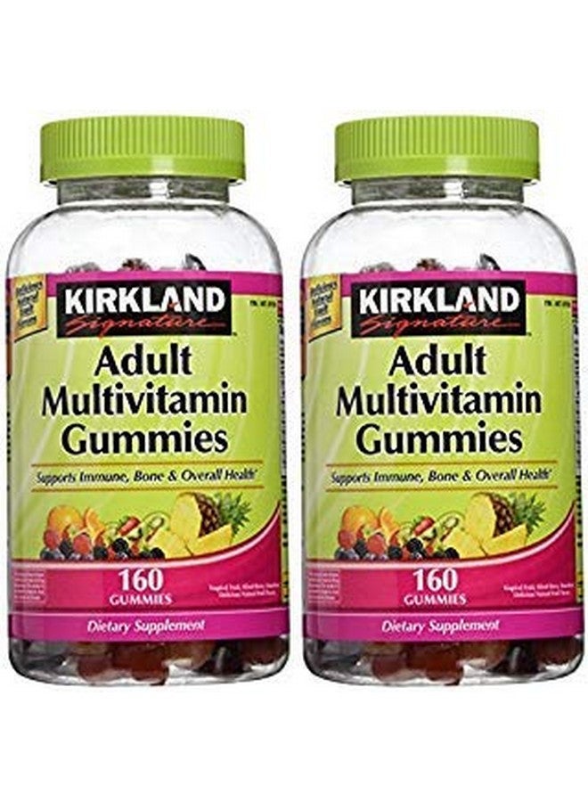 Kirkland Kirkland Signature™ Adult Multivitamin, 320 Gummies Adult Multivitamin, 2-Pack 320 Gummies Total 