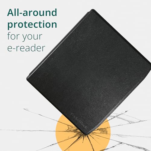 PocketBook E-Reader Cover for Era | Smart Sleep Function | 7-inch Shell Case | Durable Protection | Lightweight Cases Perfect for Travel | E-Book Reader Case in Black - Image 4