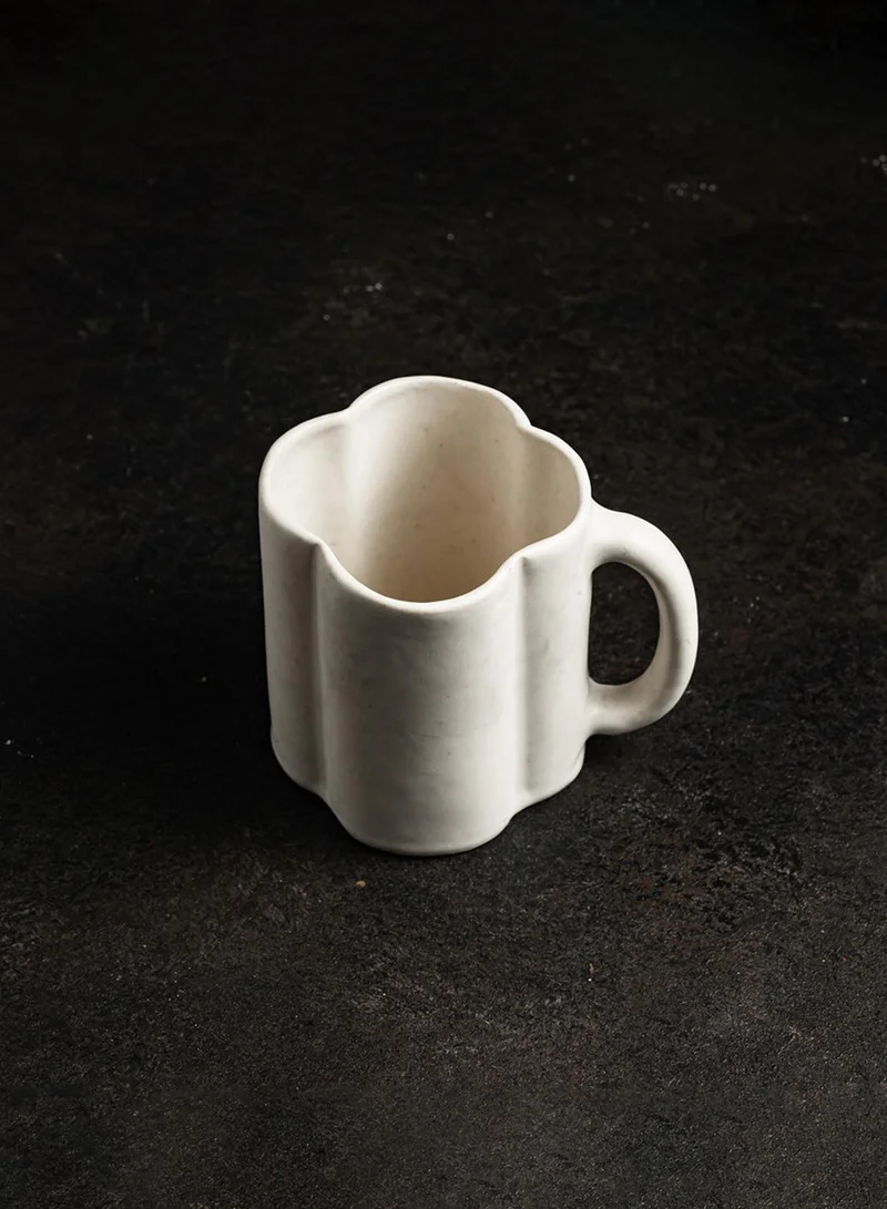 Curate Home Flower Ceramic Mug