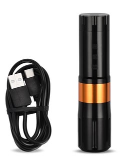 ATOMUS قلم وشم دوار من Atomus Fashion Tattoo Pen قابل للتعديل وقابل لإعادة الشحن وأداة وشم للحاجب والشفاه والجسم  - Image 3