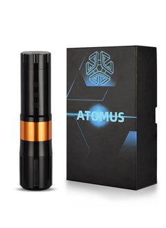 ATOMUS قلم وشم دوار من Atomus Fashion Tattoo Pen قابل للتعديل وقابل لإعادة الشحن وأداة وشم للحاجب والشفاه والجسم  - Image 1