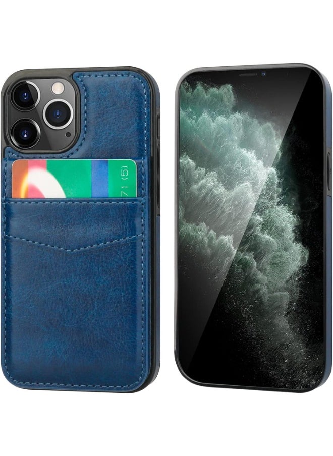 iPhone 13 Pro Max Wallet Case - Magnetic Detachable Clutch Design, Slim Leather Cover with Card Holder, Kickstand, and Full-Frame Protection - Luxury Retro Style for Precise Fit and Easy Access