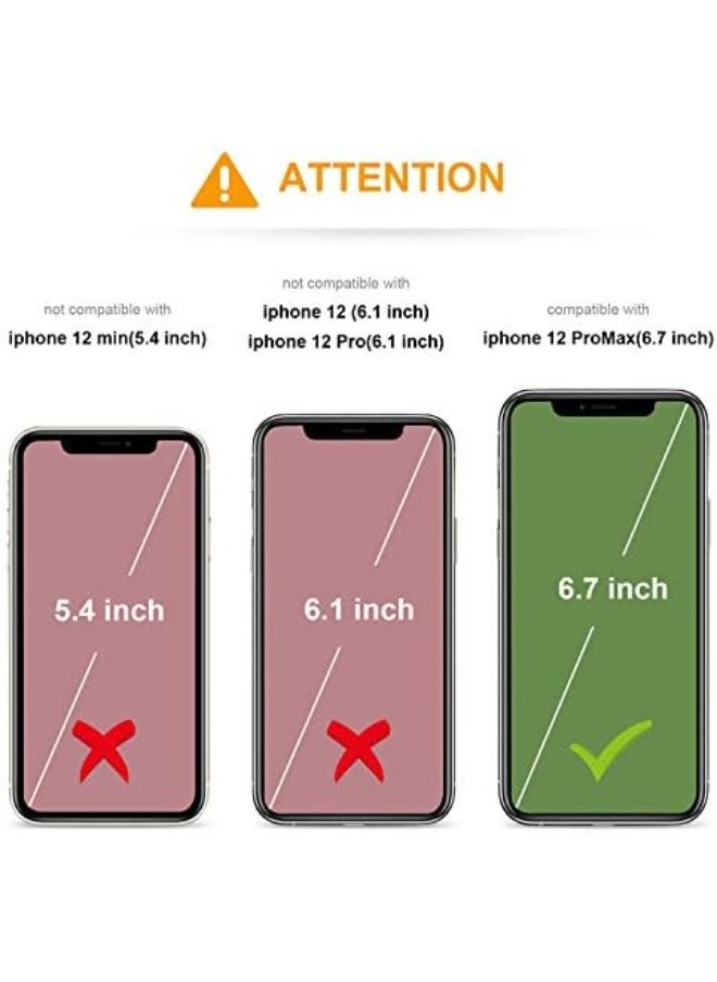 iPhone 13 Pro Max Wallet Case - Magnetic Detachable Clutch Design, Slim Leather Cover with Card Holder, Kickstand, and Full-Frame Protection - Luxury Retro Style for Precise Fit and Easy Access