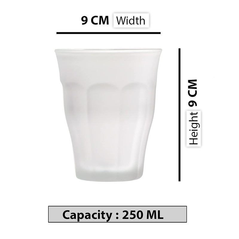 DURALEX كوب دوراليكس بيكاردي مزخرف 250 مل 6 قطع (1027SR06A11SG/6) - Image 2