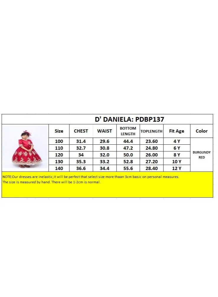 D'Daniela Embroidered Tulle Dress