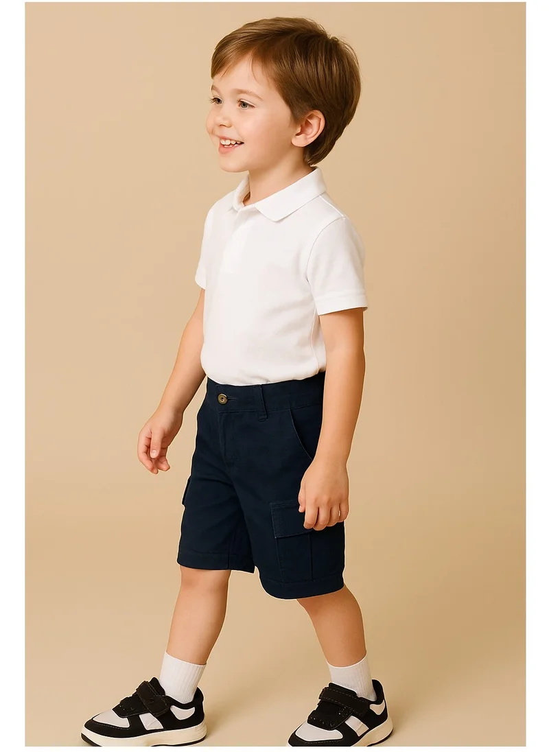 victor and jane BOYS CLASSIC CARGO SHORTS