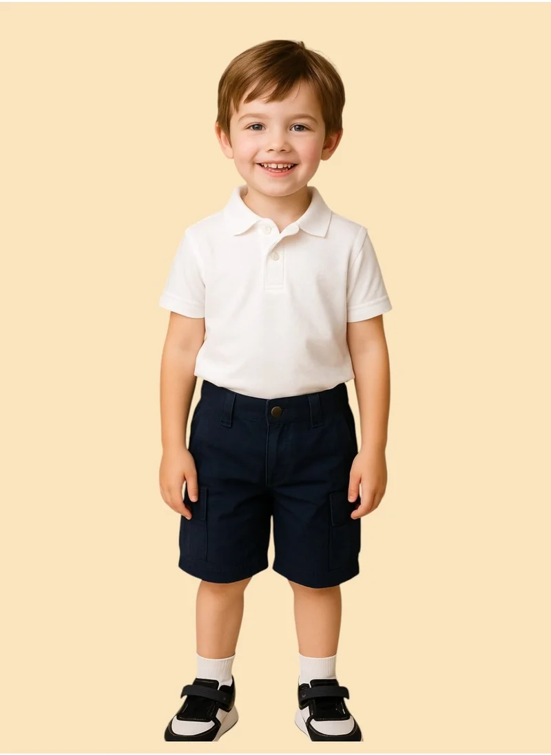 victor and jane BOYS CLASSIC CARGO SHORTS