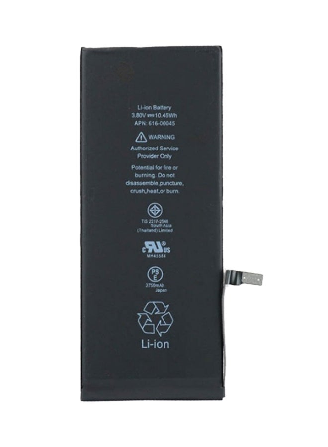 TIGER 616-00045 Replacement Battery For iPhone 6S Plus Black – High Capacity Rechargeable Lithium Polymer Cell – Extended Battery Life – Compatible with Model A1634 A1687 A1699 – Safe, Durable, Easy DIY Installation with Full Tool Kit - Image 1