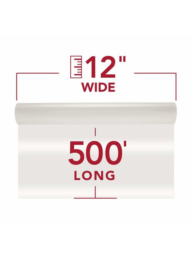 GBC HeatSeal NAP I Laminating Film Rolls, 1 Inch Core, 1.5 mm Thickness, 12 Inches x 500 Feet, Clear, 2 Rolls per Pack (3000002) - Image 2