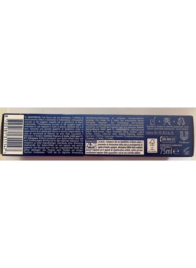 Mentadent Dentifricio White Now 75Ml - Image 5