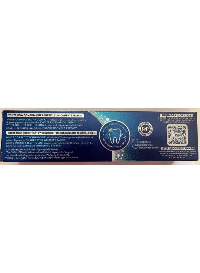 Mentadent Dentifricio White Now 75Ml - Image 3