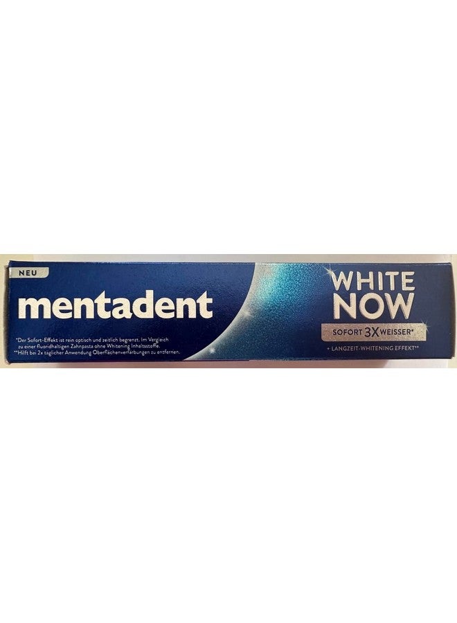 Mentadent Dentifricio White Now 75Ml - Image 4