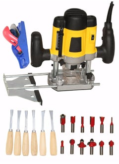 Digital Craft Digital Craft Electric Multifunction Woodworking Carving Machine Trimming Machine Slotting Machine Furniture Processing Tools Electric Router Machine kit6Pc Wood Carving Set5Inch Hand Planer  - Image 1