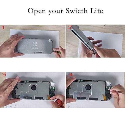 HYNNIO Replacement Joystick for Nintendo Switch lite, Repair Joystick Replacement Tool Kit for Switch lite and Nintendo Joycon Controller - Image 5