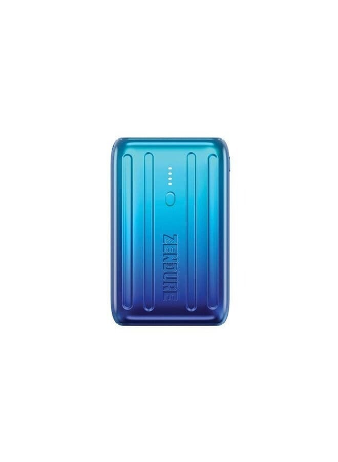 10000 mAh Super Mini 20 10000mAh Power Bank, USB-C Power Delivery, 20W, Blue blue