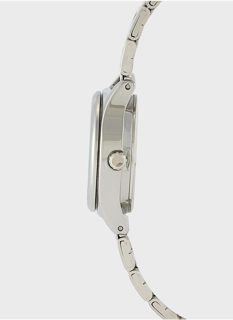 CASIO - Steel Strap Analog Watch - Image 1