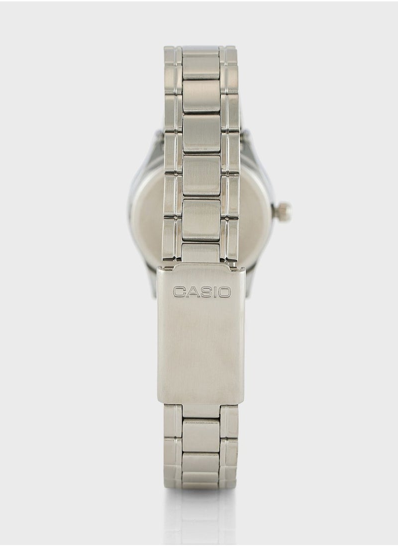 CASIO - Steel Strap Analog Watch - Image 1