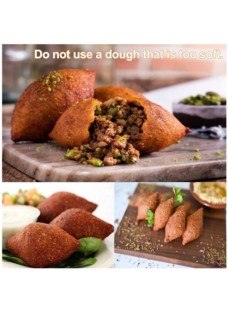 Arabest 9 Holes Manual Kibbeh Express Meatball Maker Meatloaf Mould  - Image 4