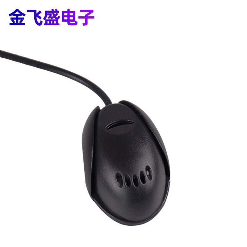 Supply Paste Type Collar Clip Microphone Car Bluetooth Call External Mark Gps Navigator Car Microphone - Image 3