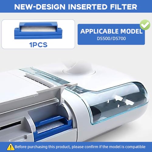 HASTHIP® Replacement CPAP Filters for Philips Respironics Dreamstation CPAP, Includes 1 Disposable Ultra-Fine Filters, Compatible with DS500/DS700 - Image 2