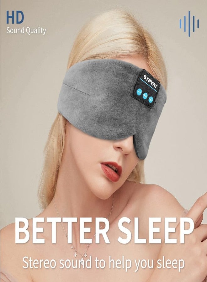 SYPVRY Bluetooth Headphones Headband Eye Mask Wireless Perfect 3D Bluetooth Sleep Eye mask - Image 4