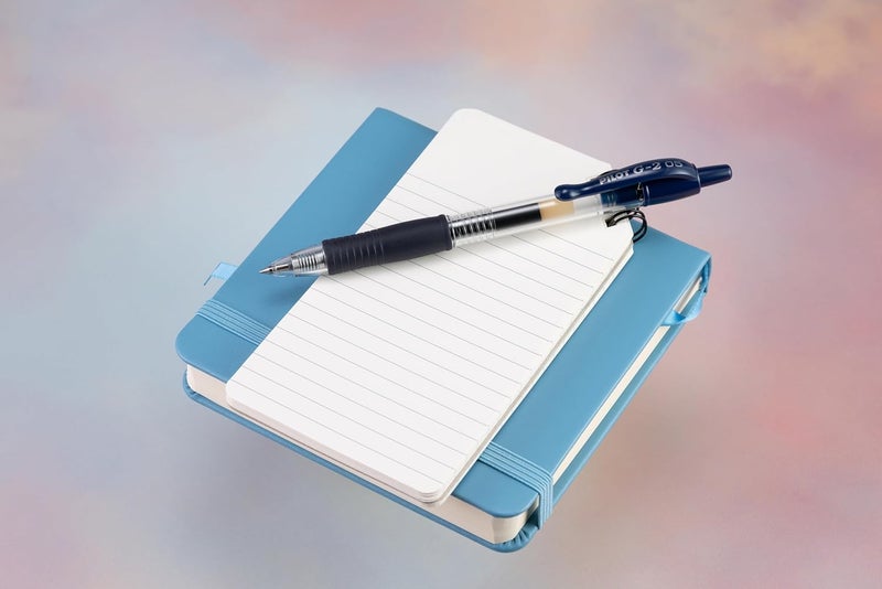 PILOT , G2 Premium Gel Roller Pens, Extra Fine Point 0.5 mm, Pack of 12, Navy - Image 5