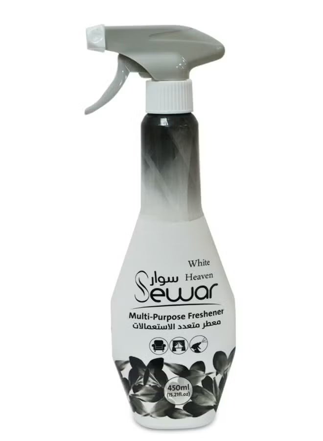 سوار معطر متعدد الأغراض أبيض 450 مل - Image 1