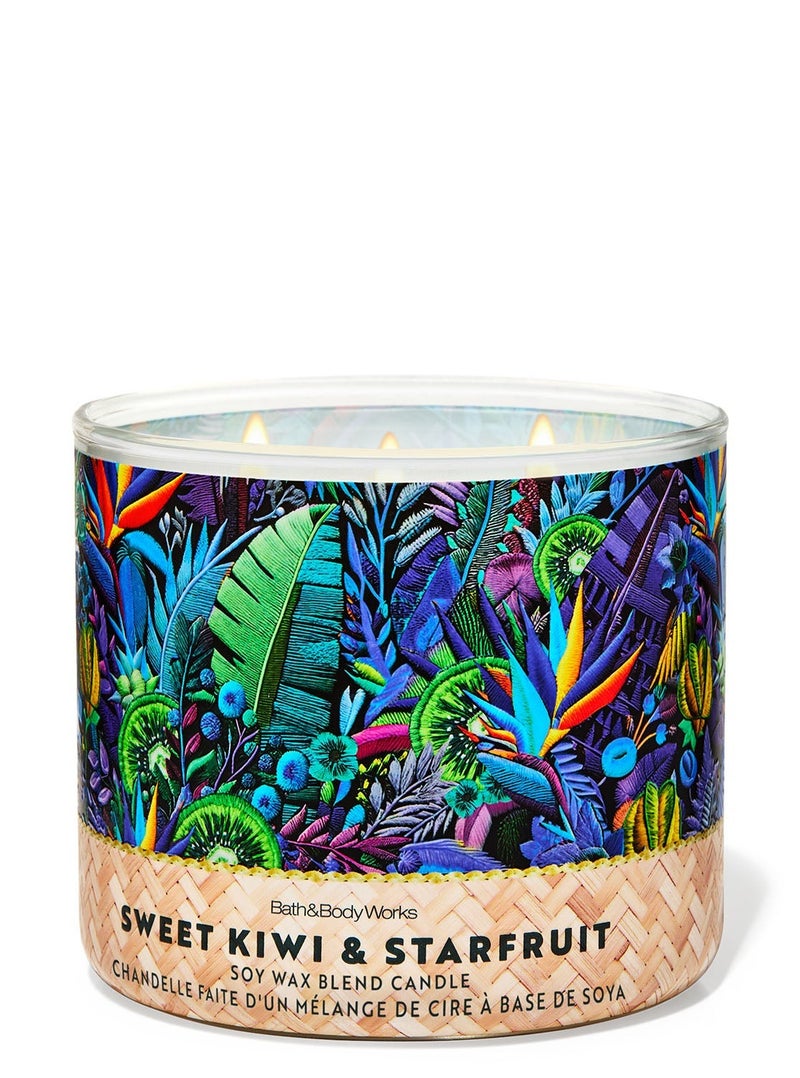 Bath & Body Works Sweet Kiwi & Starfruit 3-Wick Candle
