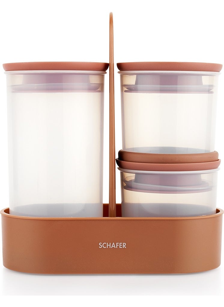 Schafer Easy Storage Box Set 7 Pieces-Pink  - Image 3
